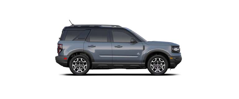 The Ford Bronco vs. Jeep Wrangler is more comfortable than driving any Wrangler for a long drive.